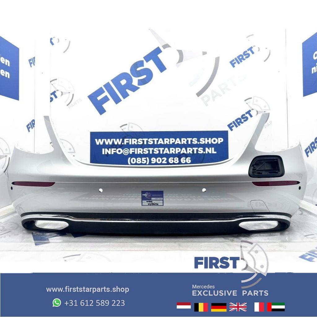 BUMPER W213 E KLASSE ACHTERBUMPER HYBRIDE COMPLEET ORIGINEEL, Gebruikt, -, Ophalen of Verzenden, Achter