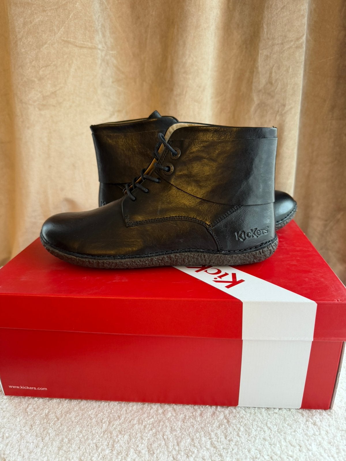 Bottines Kickers noires, Neuf, Enlèvement ou Envoi, Boots et Botinnes, Noir
