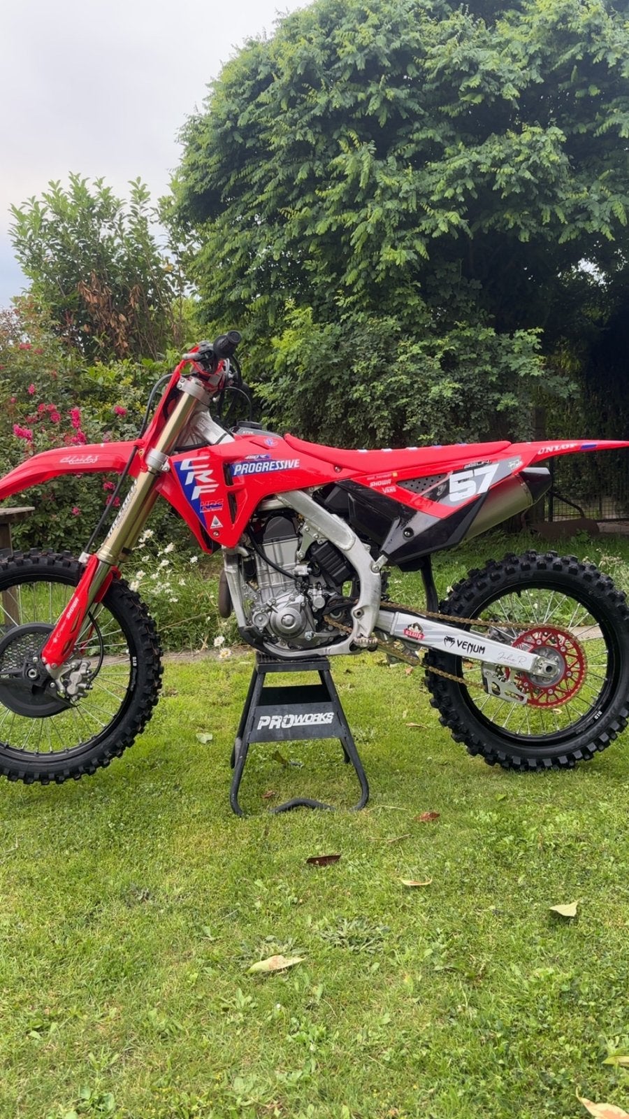 Honda crf 450 15h, Enlèvement ou Envoi, Comme neuf, Honda