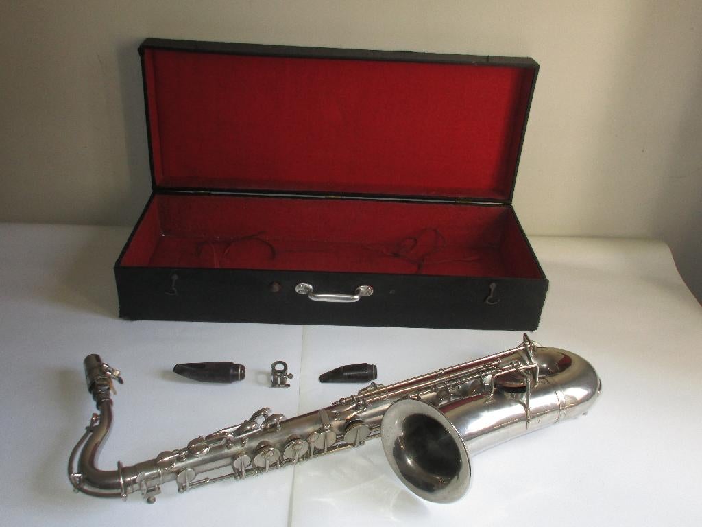 saxofoon (vintage), Musique & Instruments, Enlèvement ou Envoi, Utilisé, Avec valise