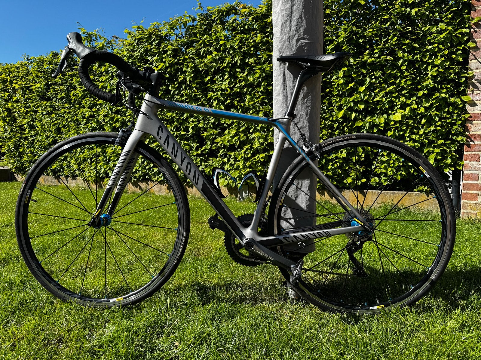Canyon Ultimate CF SL 9.0 (S) - Full Ultegra, Vélos & Vélomoteurs, Vélos | Vélos de course, Enlèvement, Comme neuf, Carbone, Frein sur jante