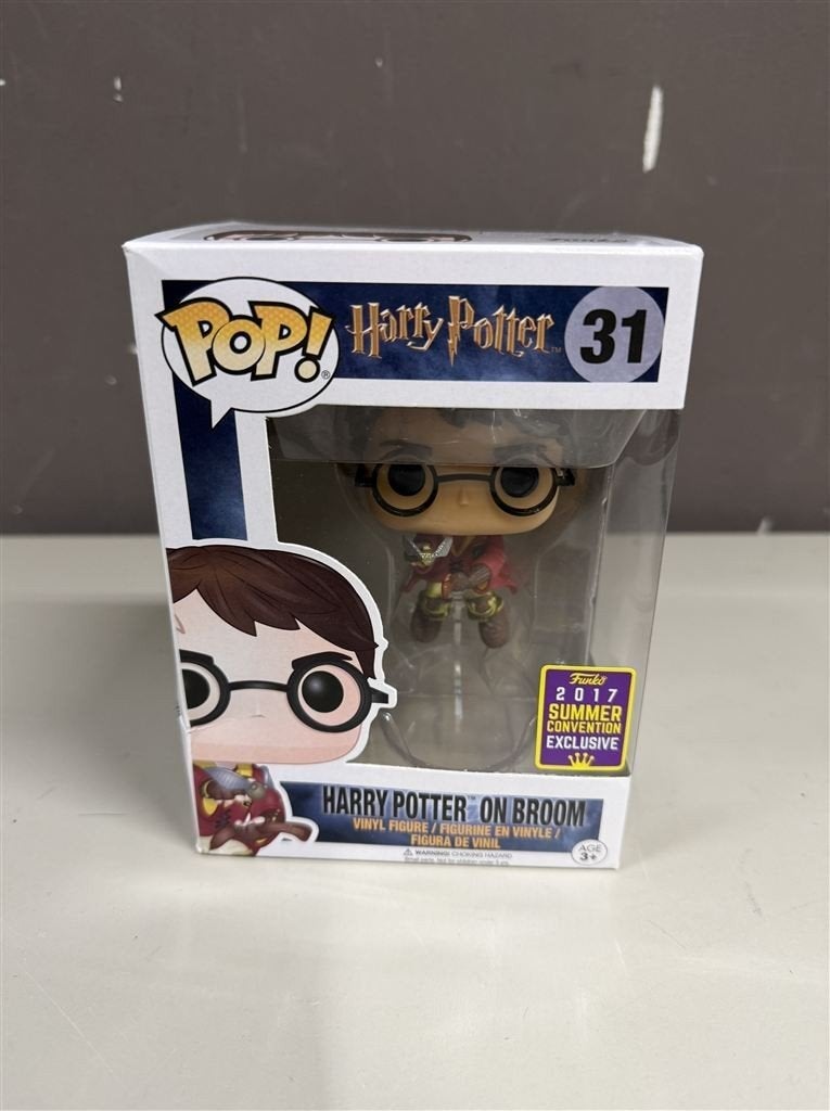 Funko Pop Harry Potter 31 Harry Potter On Broom 2017 SDCC Su, Collections, Enlèvement ou Envoi, Neuf