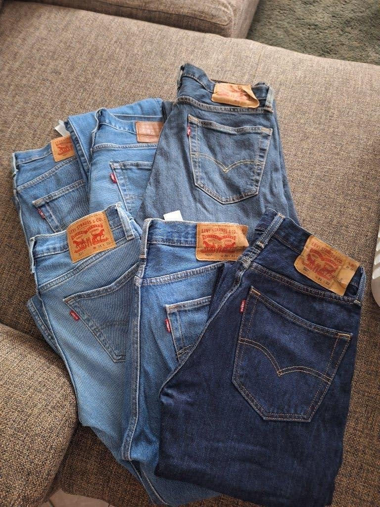 Jeansbroeken, Verzenden, Zo goed als nieuw, Overige maten