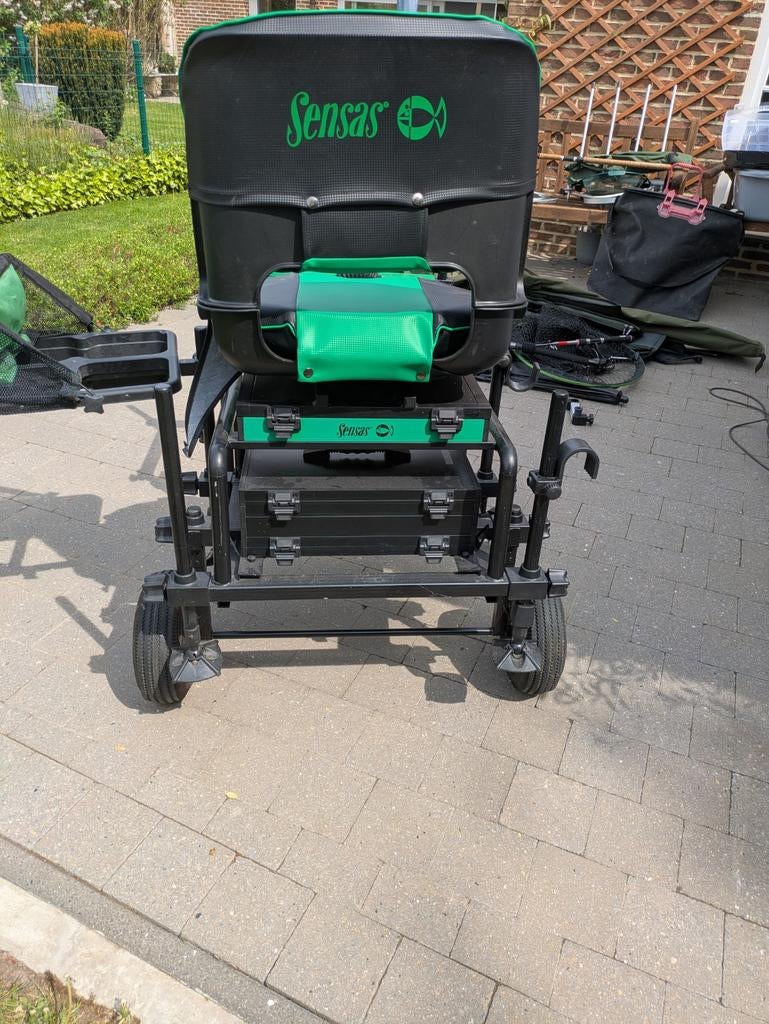 Visstation sensas, Ophalen, Zo goed als nieuw, Complete set