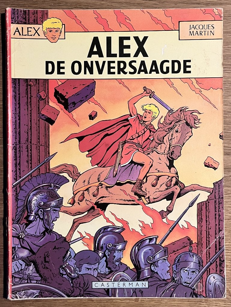 Alex - Alex de onversaagde - 1 (1977) Strip, Boeken, Meerdere stripboeken, Ophalen of Verzenden, Gelezen