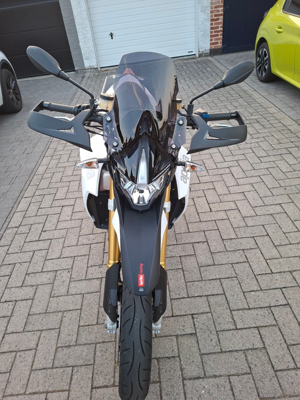 Aprilia dorsoduro windscherm. PUIG., Motoren, Onderdelen | Overige, Ophalen of Verzenden