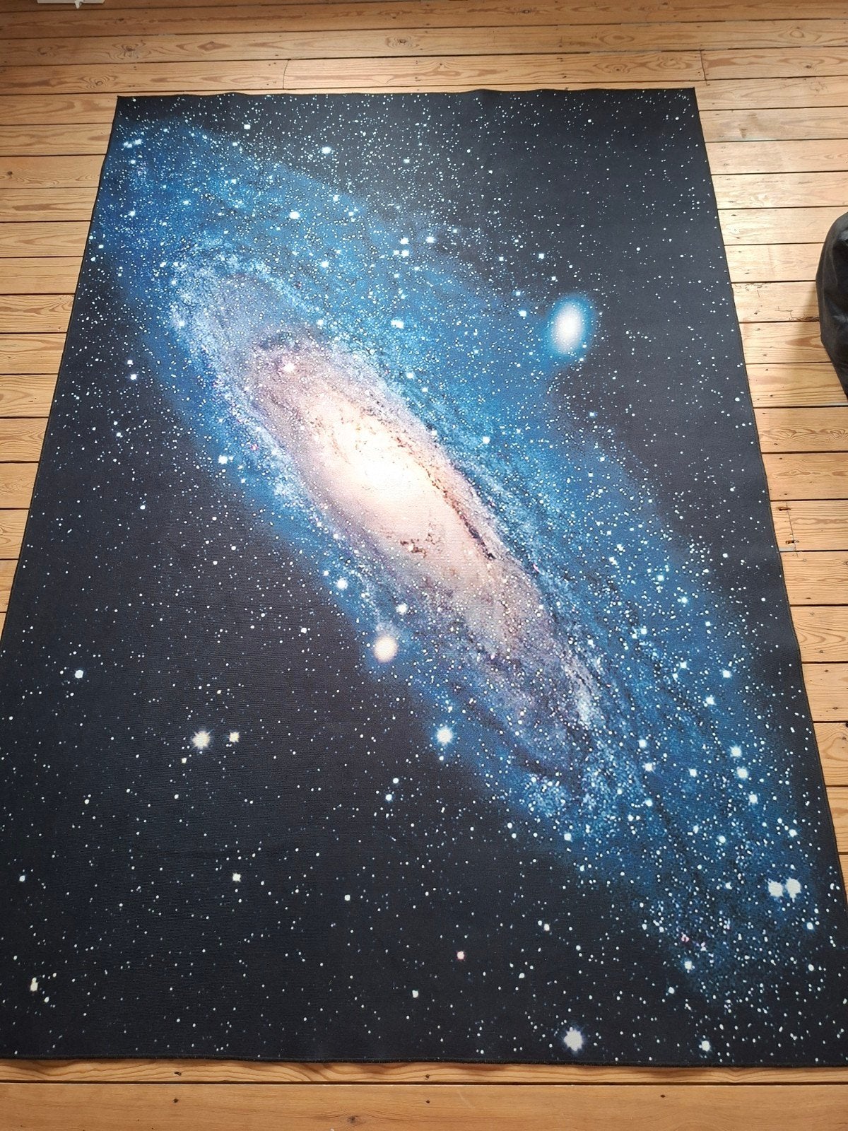 Tapis galaxie espace voie lactée étoiles 160 x 230cm, 200 cm ou plus, Espace - galaxie - voie lactée, 150 à 200 cm, Comme neuf