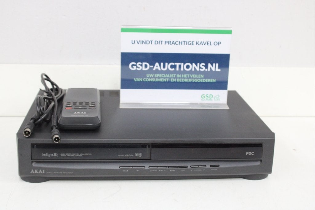 Akai VHS videorecorder met afstandsbediening, Audio, Tv en Foto, Bandrecorder, Ophalen of Verzenden