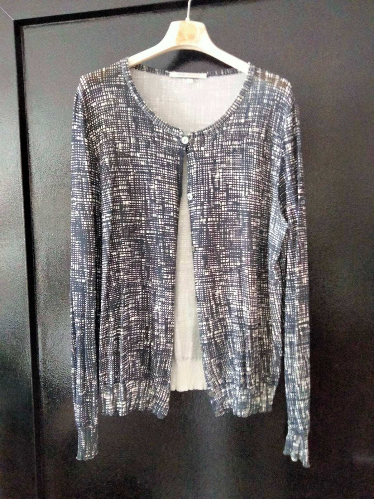 Natan Gilet/ vestje.Maat 4 .Nieuw.Blauw/ zwart., Enlèvement ou Envoi