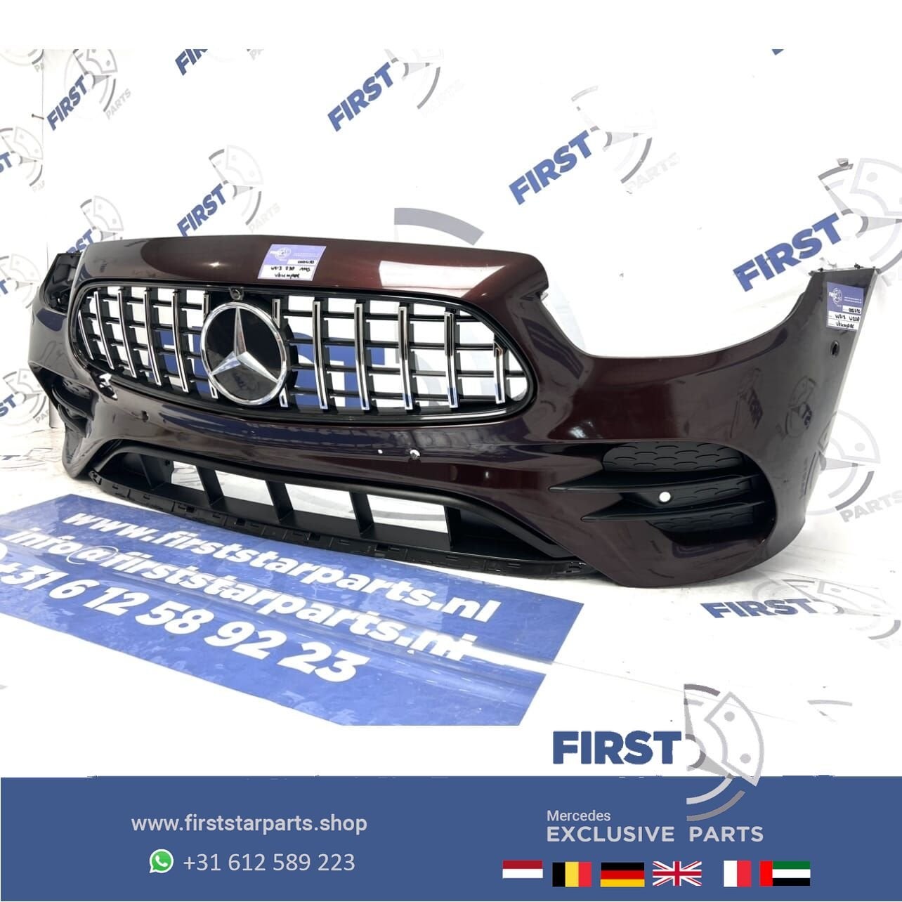 W213 BUMPER FACELIFT AMG VOORBUMPER PAARS E Klasse + Mercede, Utilisé, -, Avant, -