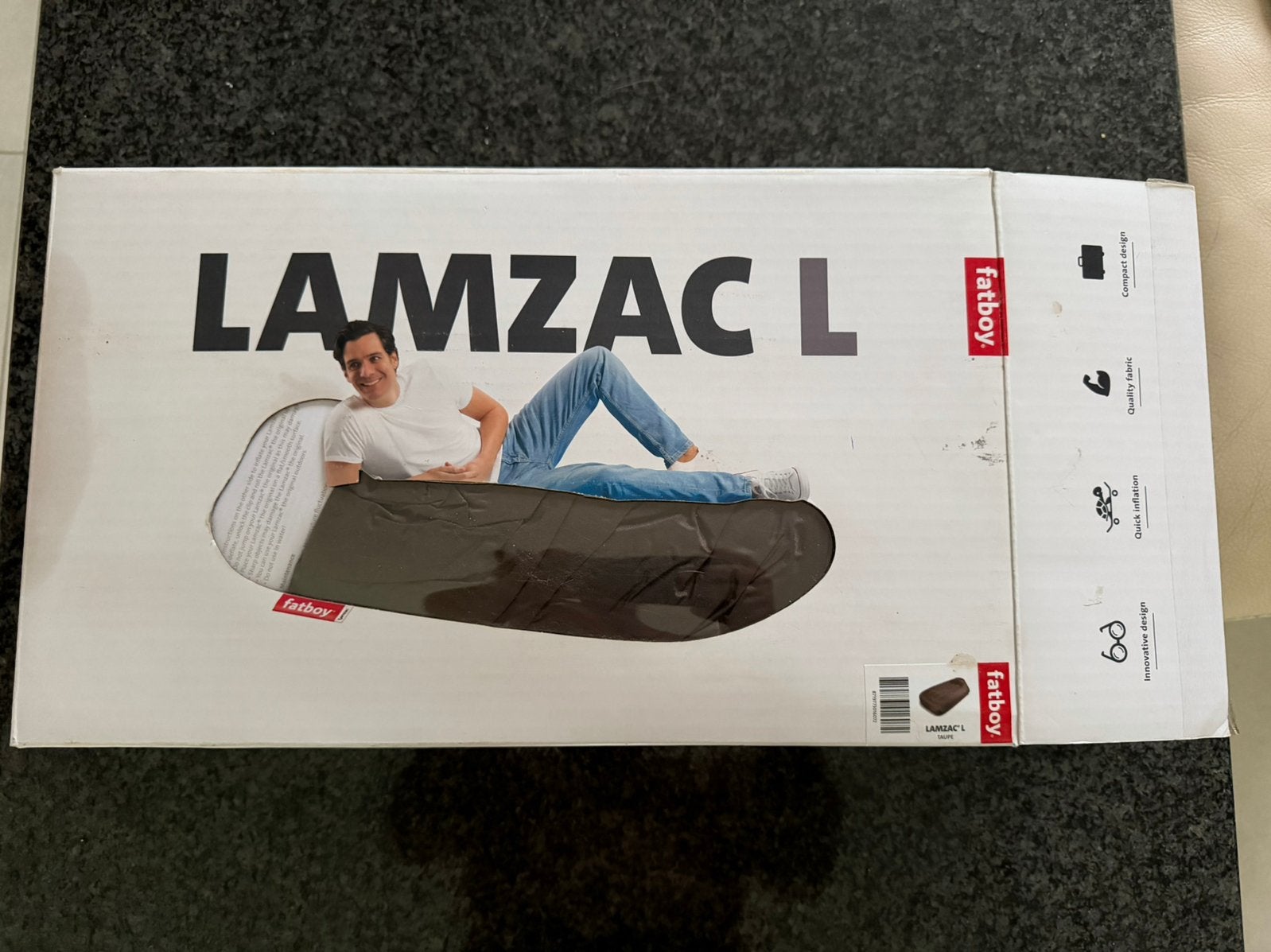 Fatboy Lamzac L – nieuw / nooit gebruikt – €30, Ophalen, Zo goed als nieuw