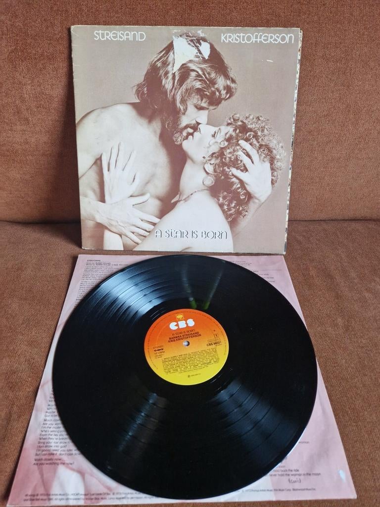 Streisand Kristofferson a star is born, Ophalen of Verzenden