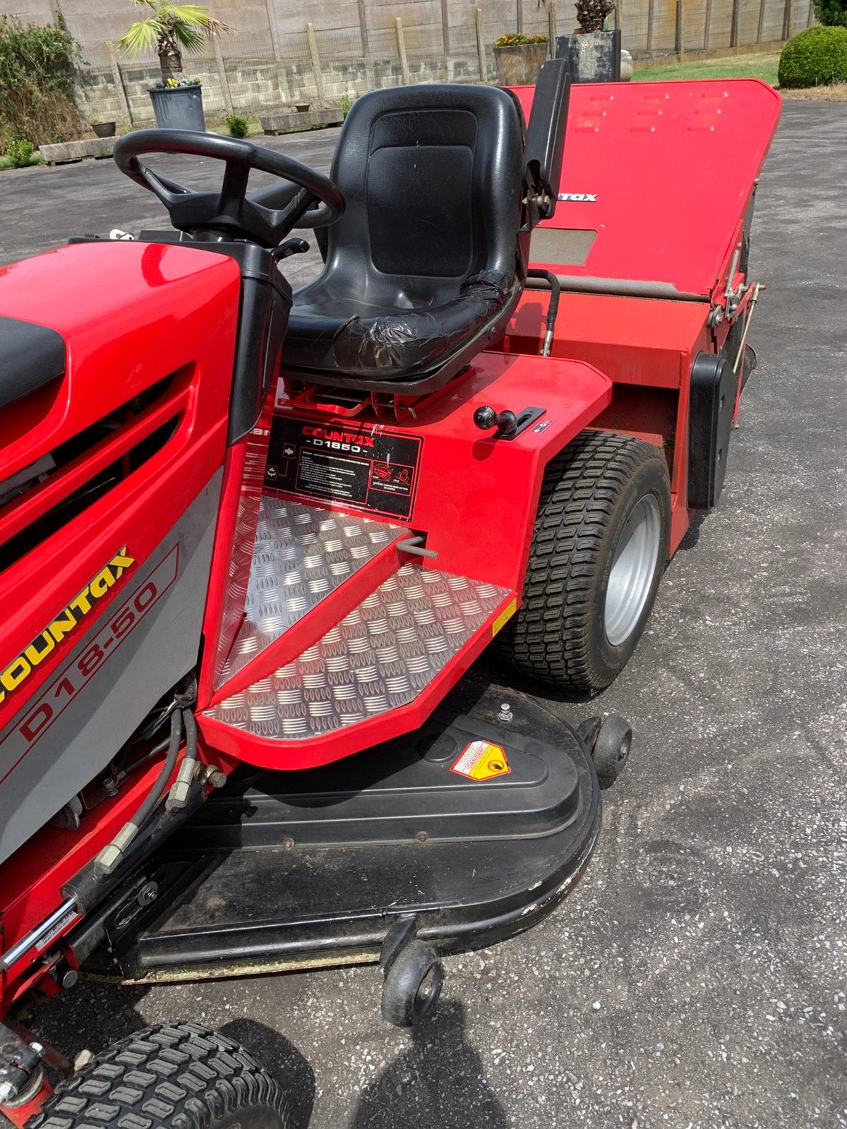 Countax Zitmaaier Yanmar diesel, Ophalen, Gebruikt, Opvangbak, 120 cm of meer
