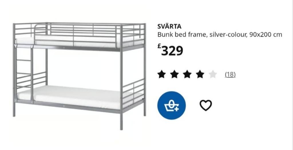 Lit superposé Ikea neuf, Enlèvement