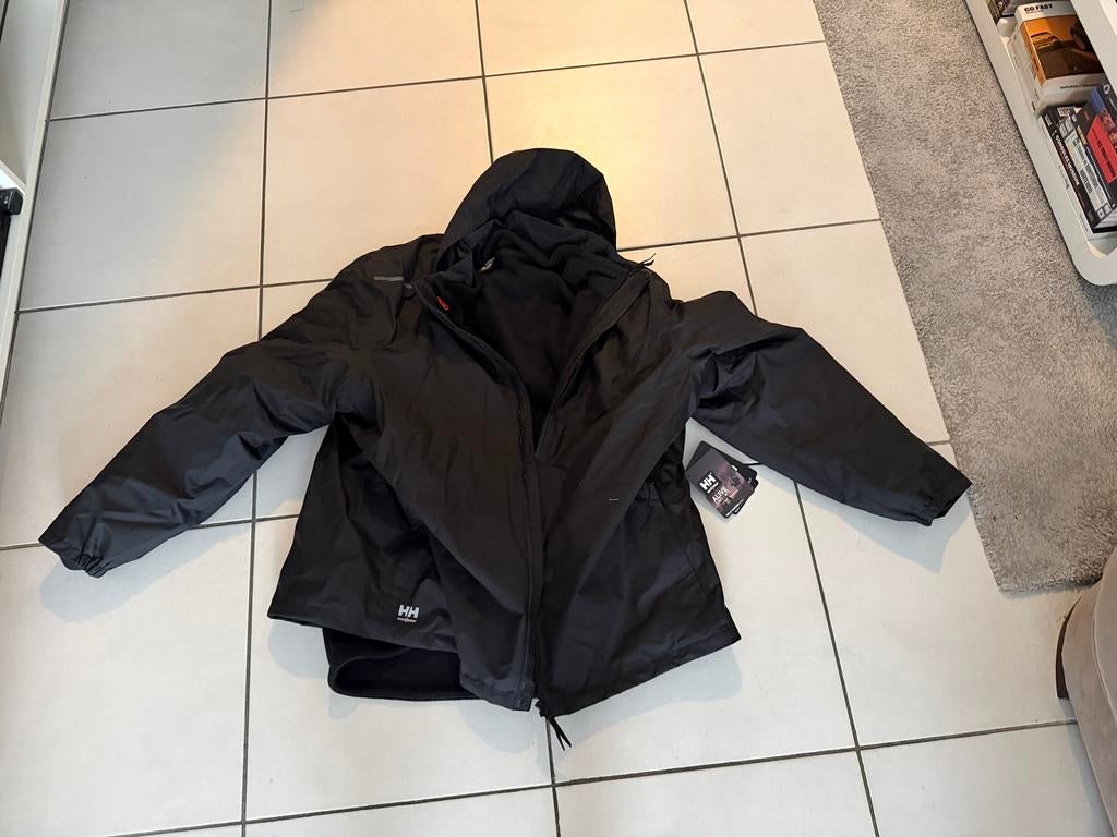 Helly hansen manchester + doublure polaire 5xl neuf, Kleding | Heren, Jassen | Winter, Ophalen, Nieuw, Zwart
