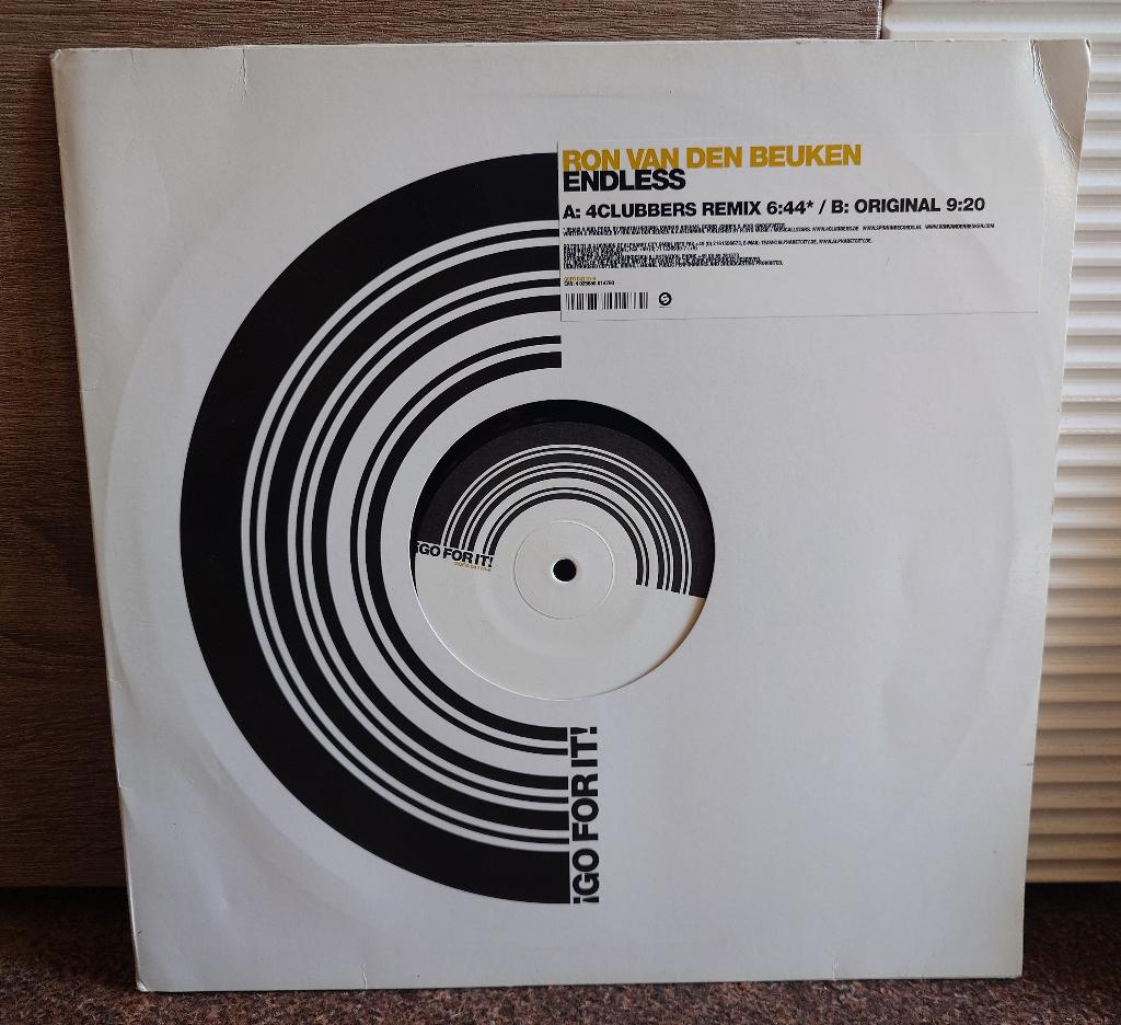 Ron Van Den Beuken – Endless (12'' Vinyl), Cd's en Dvd's, Vinyl | Dance en House, Zo goed als nieuw, Techno of Trance, 2000 - 2009