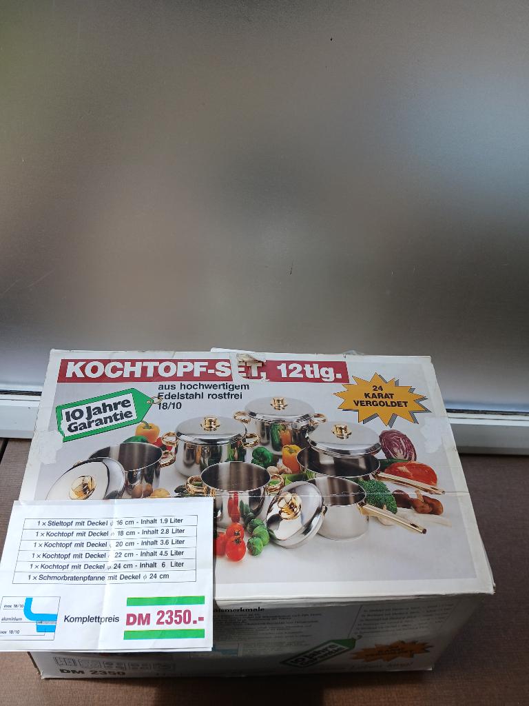 Kookpottenset, Huis en Inrichting, Keuken | Potten en Pannen, Ophalen, Nieuw, Inox, Pannenset