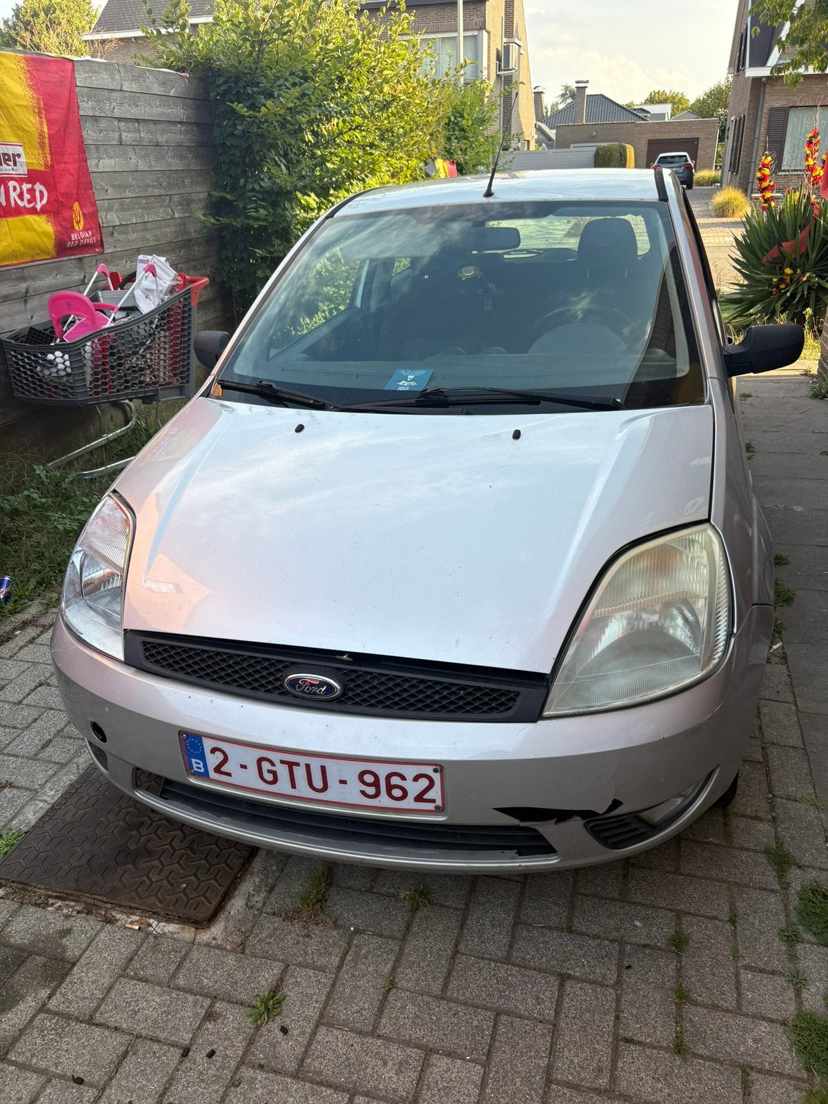 Ford fiesta 2005 zo meenemen, Auto's, Handgeschakeld, Particulier, Fiësta, Zilver of Grijs