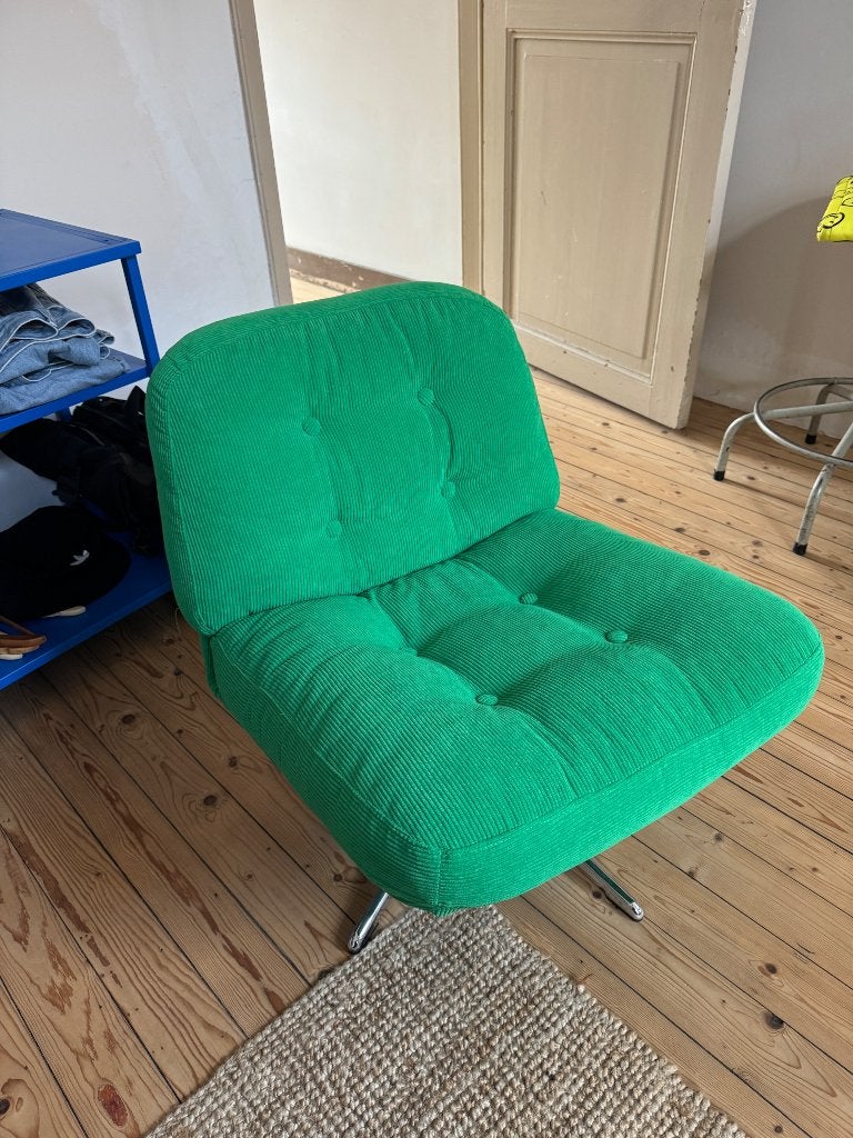 DYVLINGE Draai relax fauteuil, Kelinge groen, Huis en Inrichting, Ophalen, Zo goed als nieuw, Eenpersoons