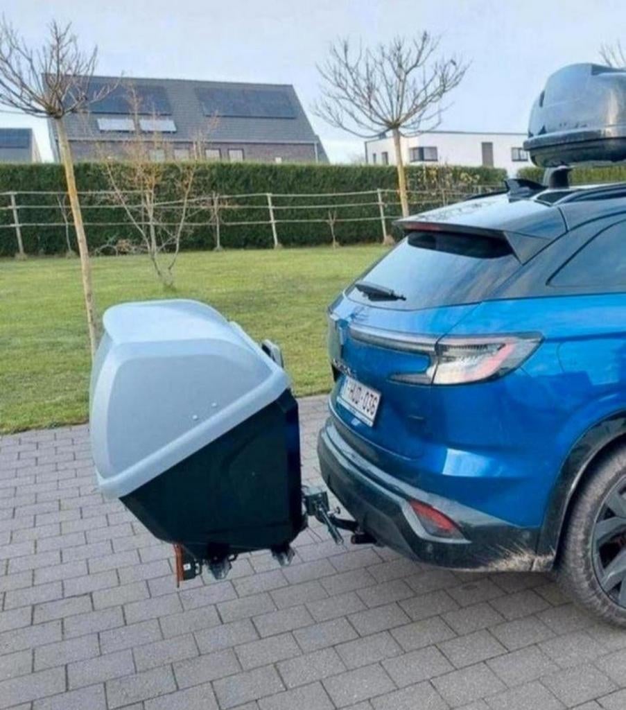 Trekhaakkoffer Thule, Ophalen