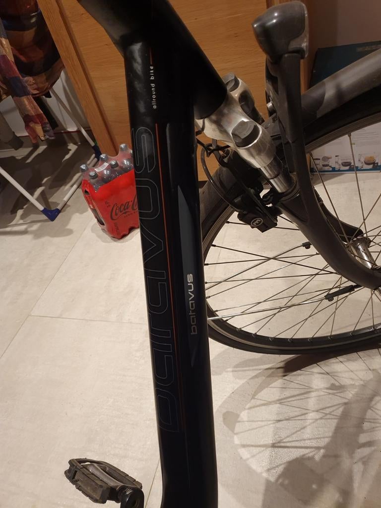 Elektrische fiets met Bosch middenmotor, Fietsen en Brommers, Elektrische fietsen, Ophalen, Batavus