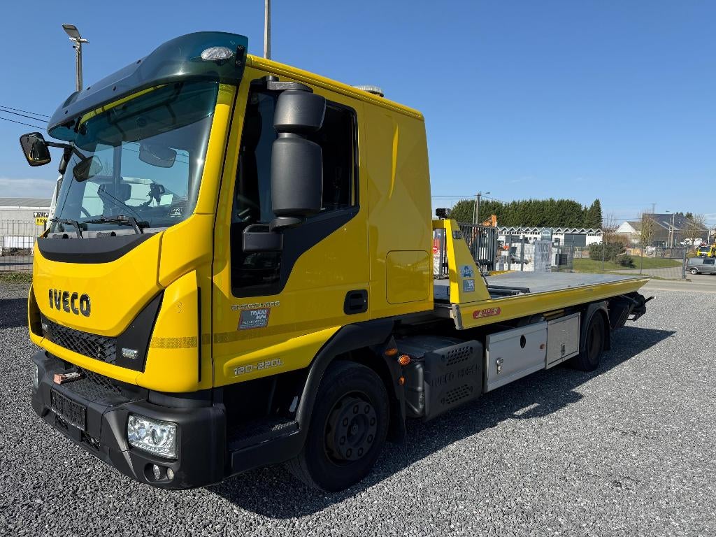 IVECO ML120E22*PLATEAU Jigé*2 treuils*panier etc..., Autos, Camions, Cruise Control, Achat, 161 kW, Euro 6