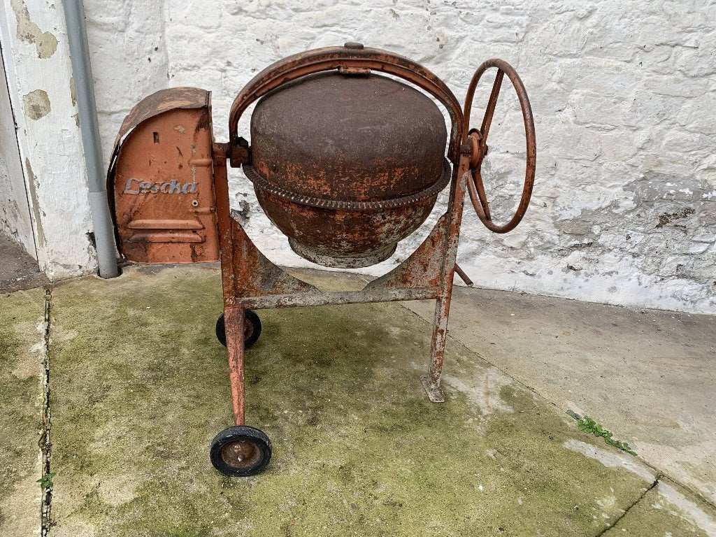 Lescha vintage betonmixer (Duitse kwaliteit 1974), Ophalen, Gebruikt
