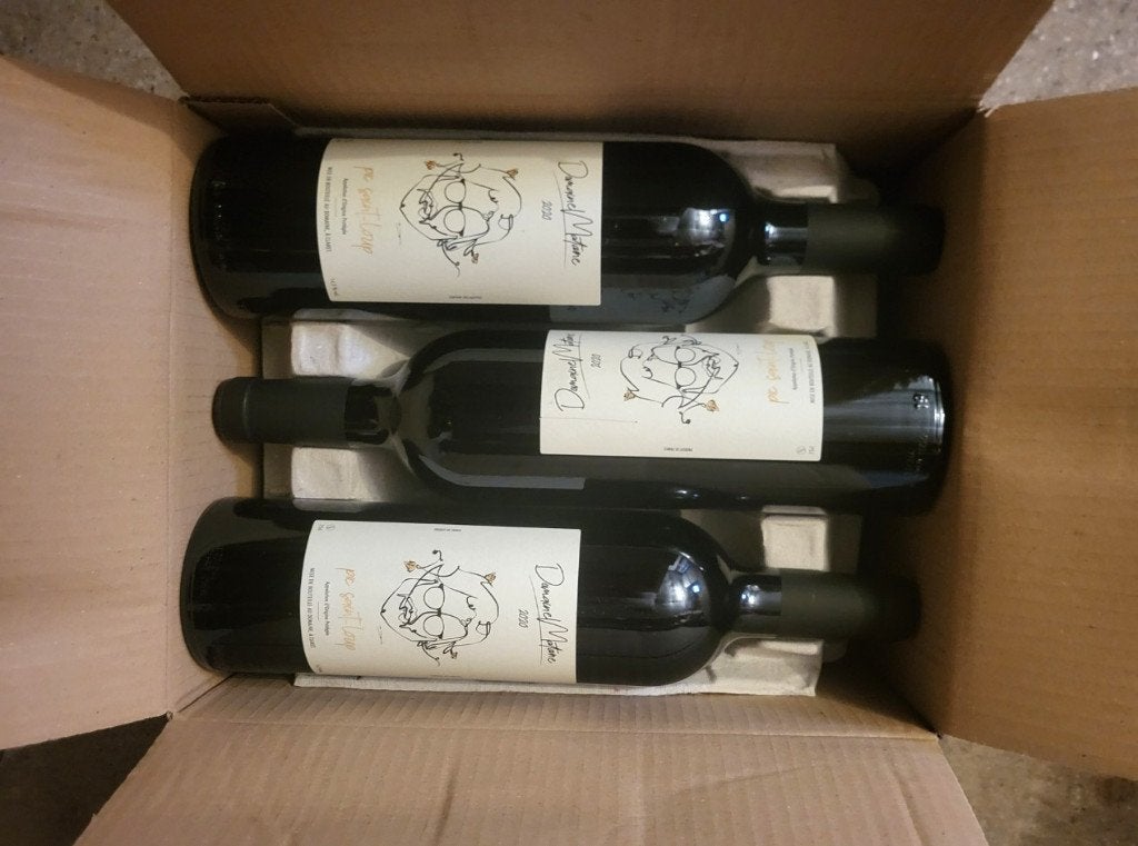 3 vins Domaine Matane 2020 Pic Saint Loup, Neuf, Enlèvement ou Envoi, Pleine, Vin rouge
