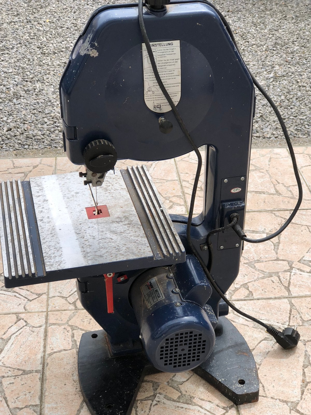 scie à chantourner, Bricolage & Construction, Outillage | Scies mécaniques, Enlèvement, Utilisé