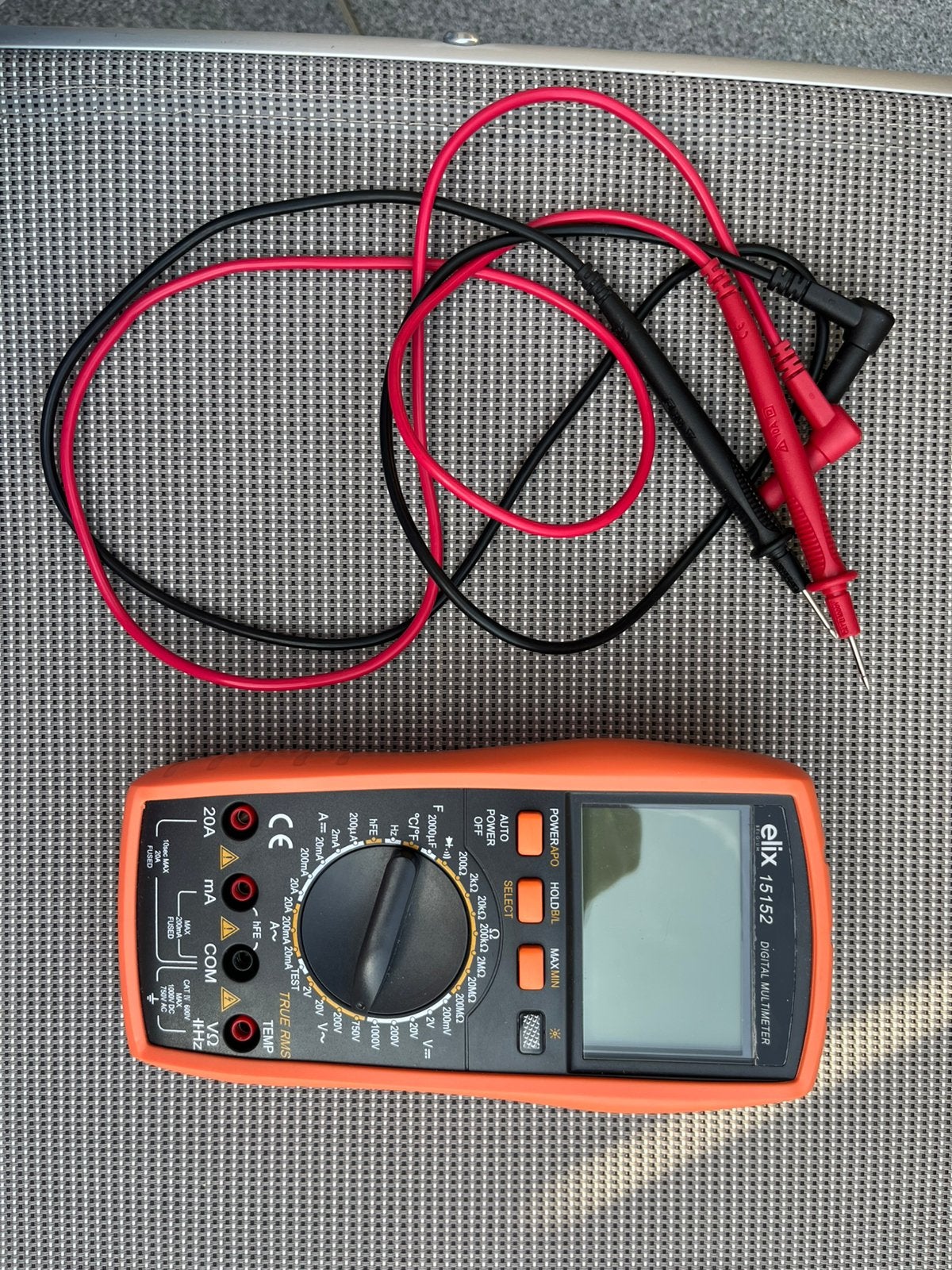 Digitale Multimeter Elix 1512, Doe-het-zelf en Bouw, Ophalen of Verzenden, Zo goed als nieuw, Multimeter