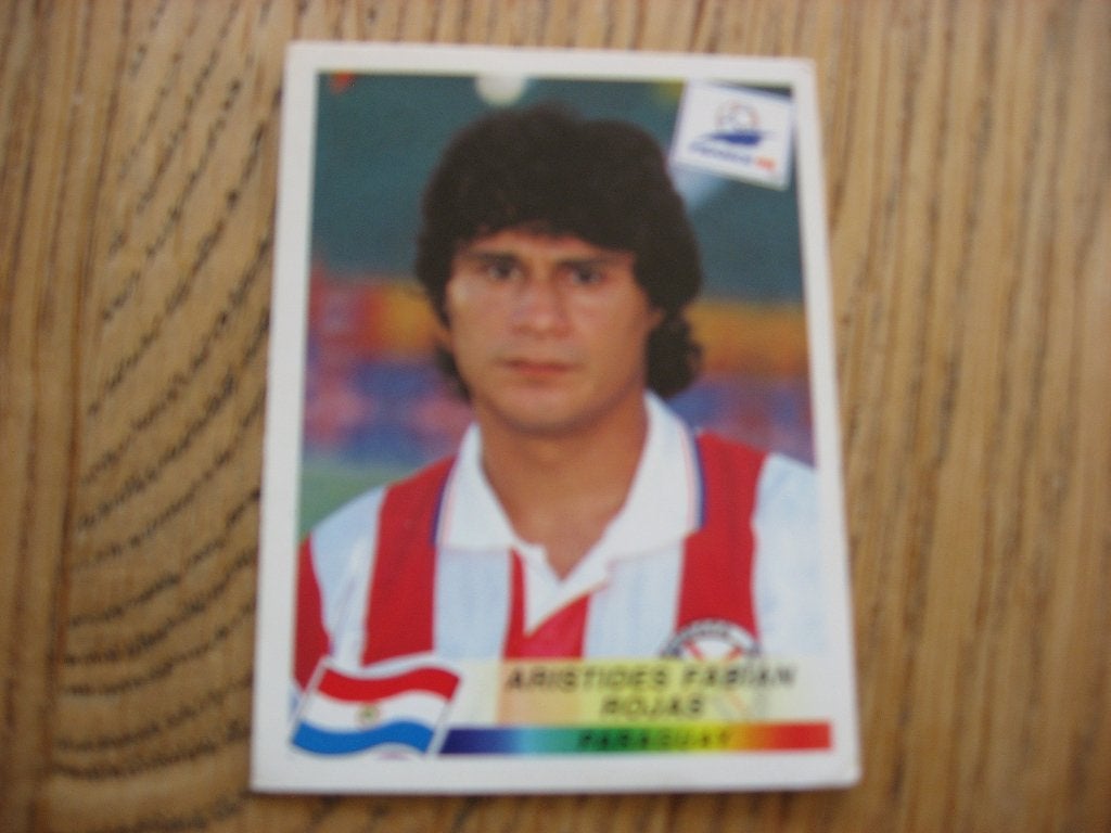 Autocollant Panini France 98 Coupe du Monde Paraguay A F Roj, Hobby & Loisirs créatifs, Autocollants & Images, Enlèvement ou Envoi