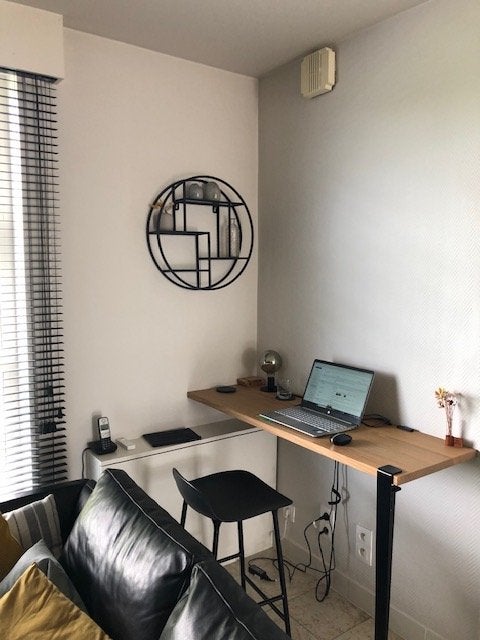 Tiptoe bartafelpoot design, Maison & Meubles, Bureaux, Autres marques, Bureau debout, Autres matériaux, Comme neuf
