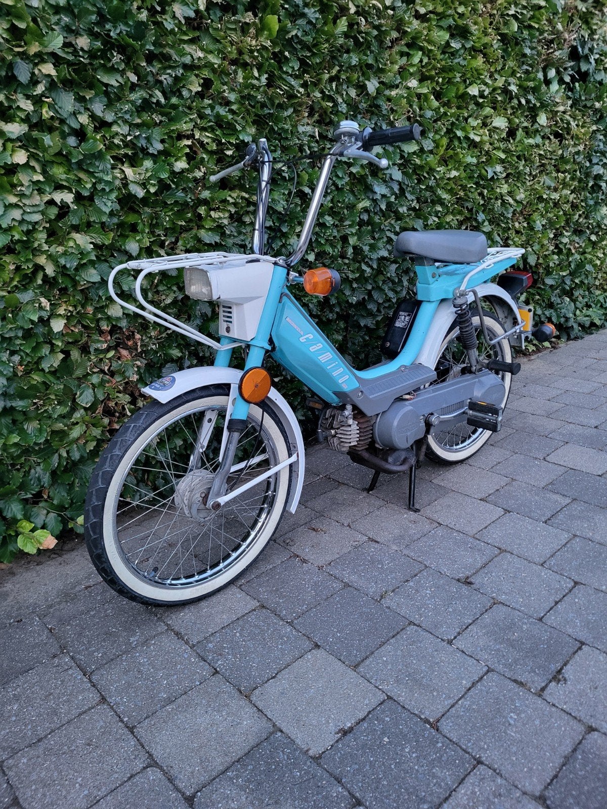 Babyblauwe Honda Camino B-klasse Deluxe  in originele staat., Fietsen en Brommers, Ophalen