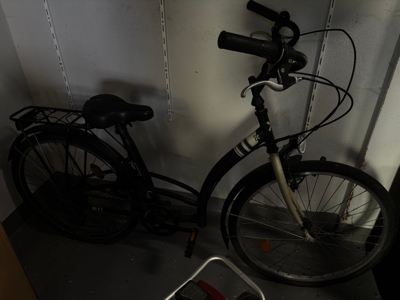 Damesfiets decathlon, Fietsen en Brommers, Ophalen, Zo goed als nieuw