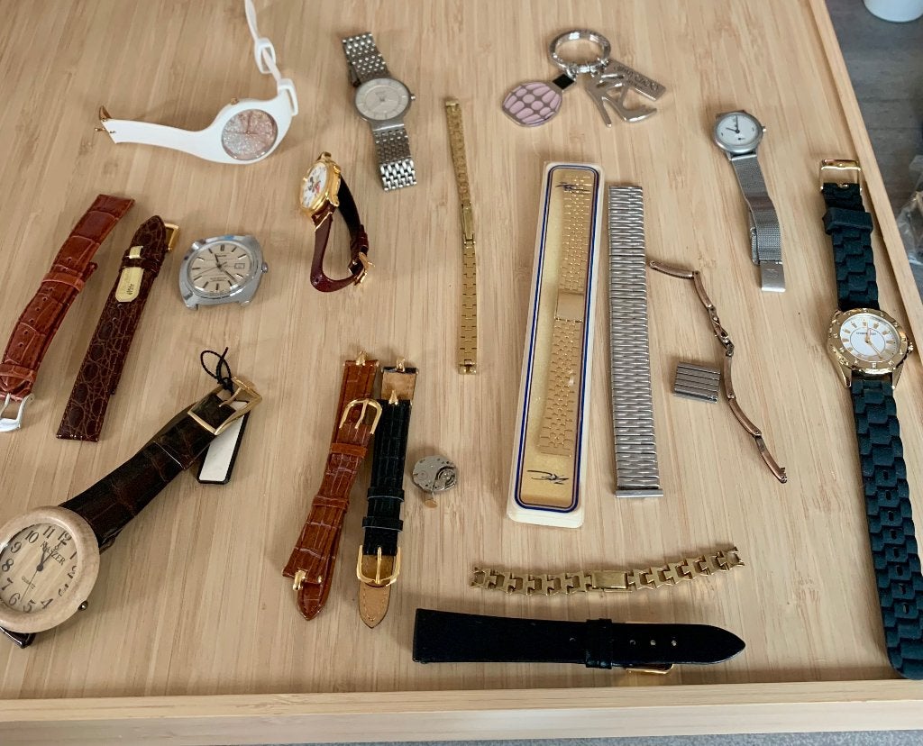 Oude horloge, Bijoux, Sacs & Beauté, Montres | Anciennes | Antiquités, Envoi, Montre-bracelet