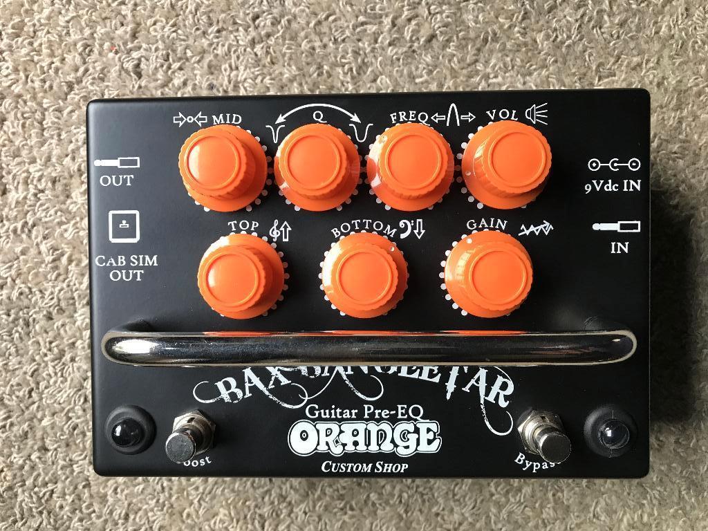 ORANGE BAX BANGEETAR, Musique & Instruments, Effets, Neuf, Distortion, Overdrive ou Fuzz, Enlèvement ou Envoi