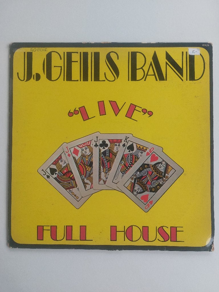 J. Geils Band - Full House Live (1972 - Rock), Cd's en Dvd's, LP, Gebruikt, Electronic Rock, Ophalen of Verzenden