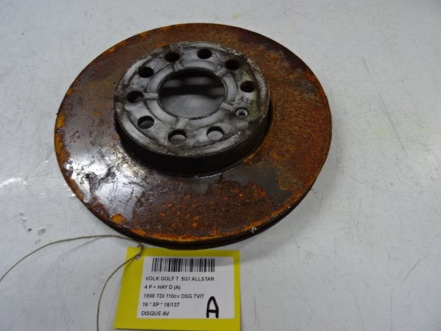 FREIN DISQUE AVANT Volkswagen Golf VII (AUA), Utilisé, Volkswagen