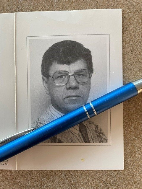 SNELLEGEM MEDEWERKER BRTN DHR Marcel Maene -1ste Sergeant, Ophalen of Verzenden, Bidprentje