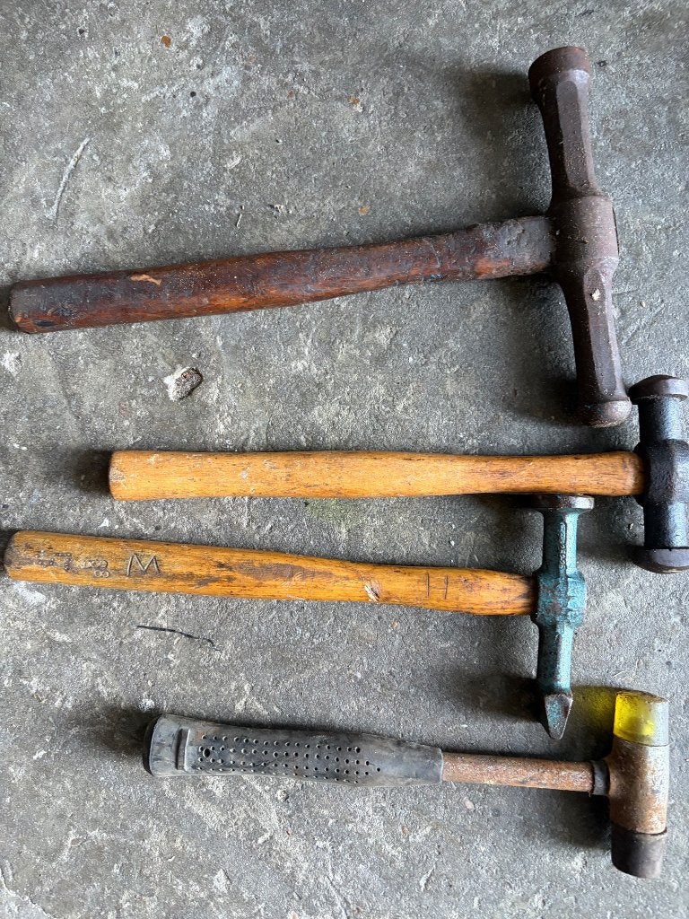 Carrosserie hamers, Ophalen, Gebruikt, Gereedschapsset