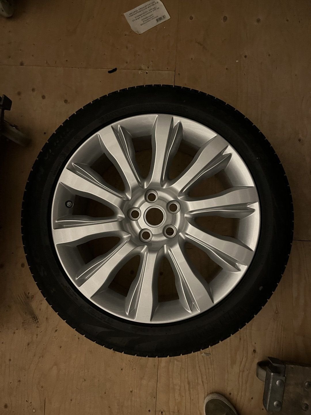 1x Range Rover reservewiel velg + winterband Pirelli Scorpio, Ophalen, Gebruikt, -, 275 mm