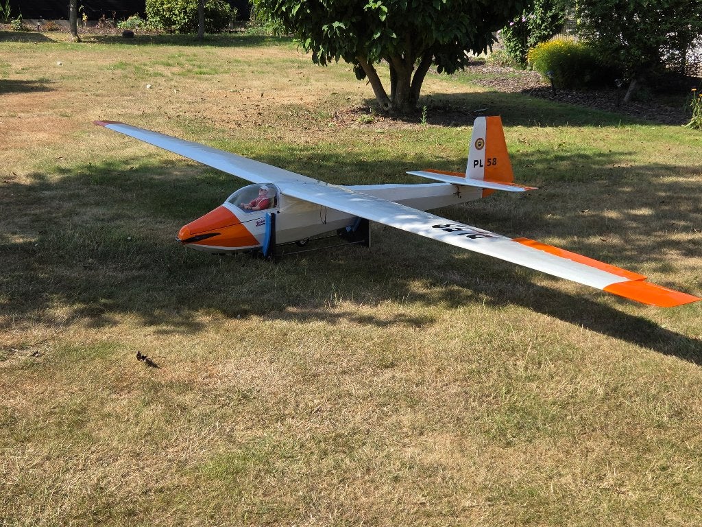 Planeur K8, Enlèvement, Utilisé, Électro, RTF (Ready to Fly)