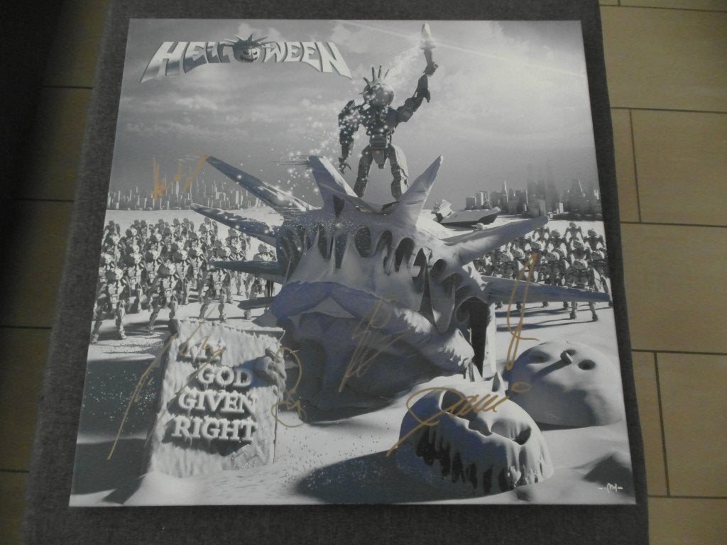 KADER - Helloween, Ophalen, Gebruikt, Rock, Gesigneerd