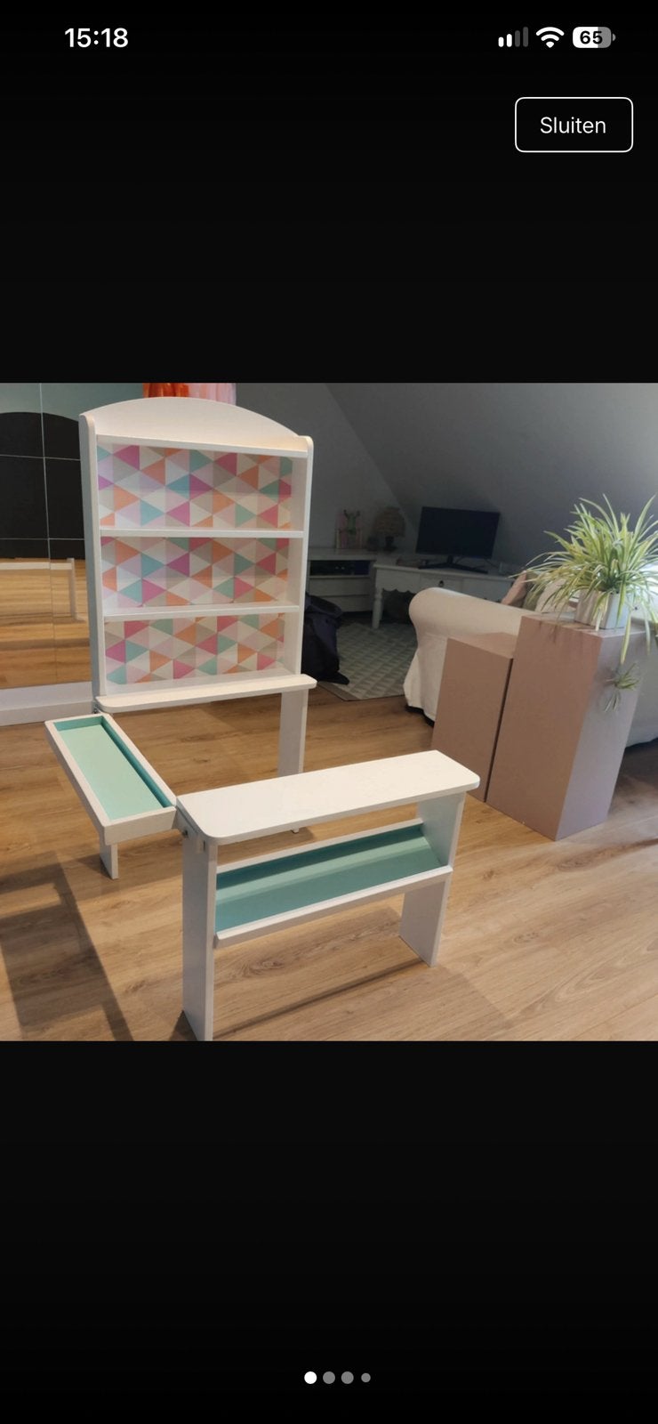 Houten winkel, Ophalen, Meubelstuk of Keukentje