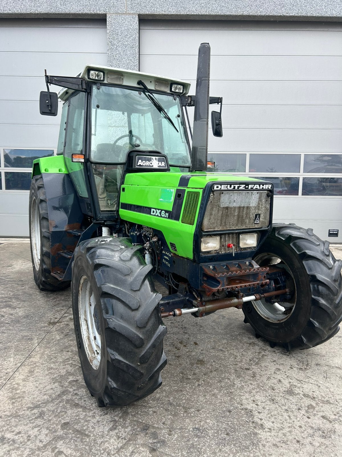 Deutz agrostar 6.11, Ophalen