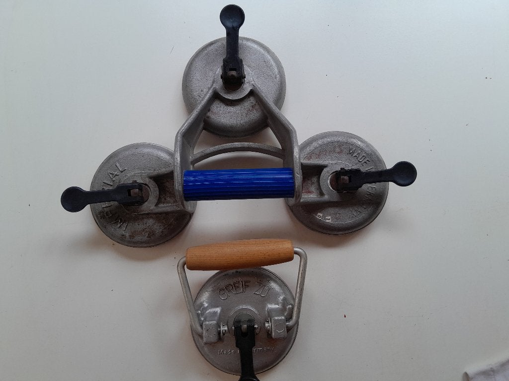 Ventouse 1 simple + 1 triple pour vitrage ou autre, Bricolage & Construction, Enlèvement, Comme neuf