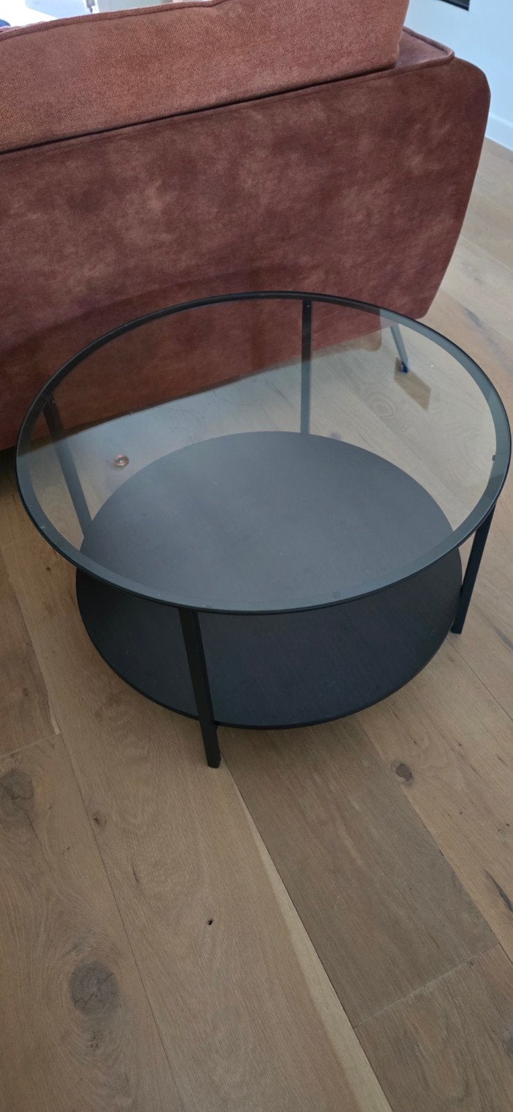 salontafel ikea vittsjö rond, Ophalen, Rond