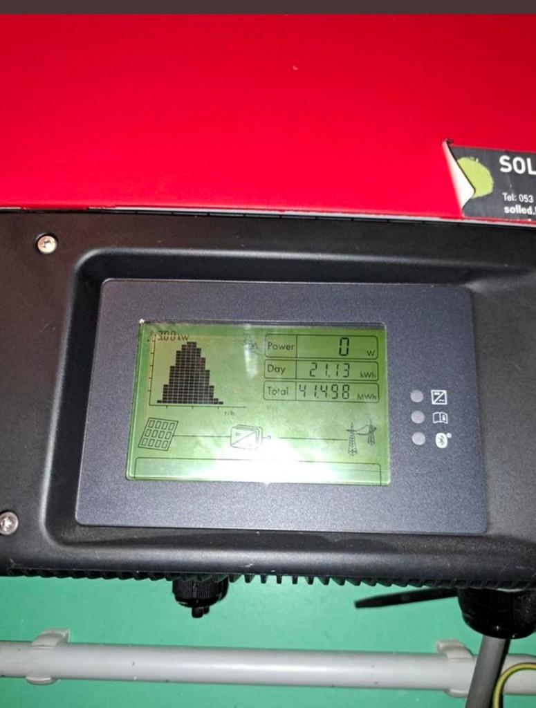 pv installatie te koop 3kw SMA omvormer met 14 zonnepanelen, Doe-het-zelf en Bouw, Zonnepanelen en Toebehoren, Ophalen, Paneel