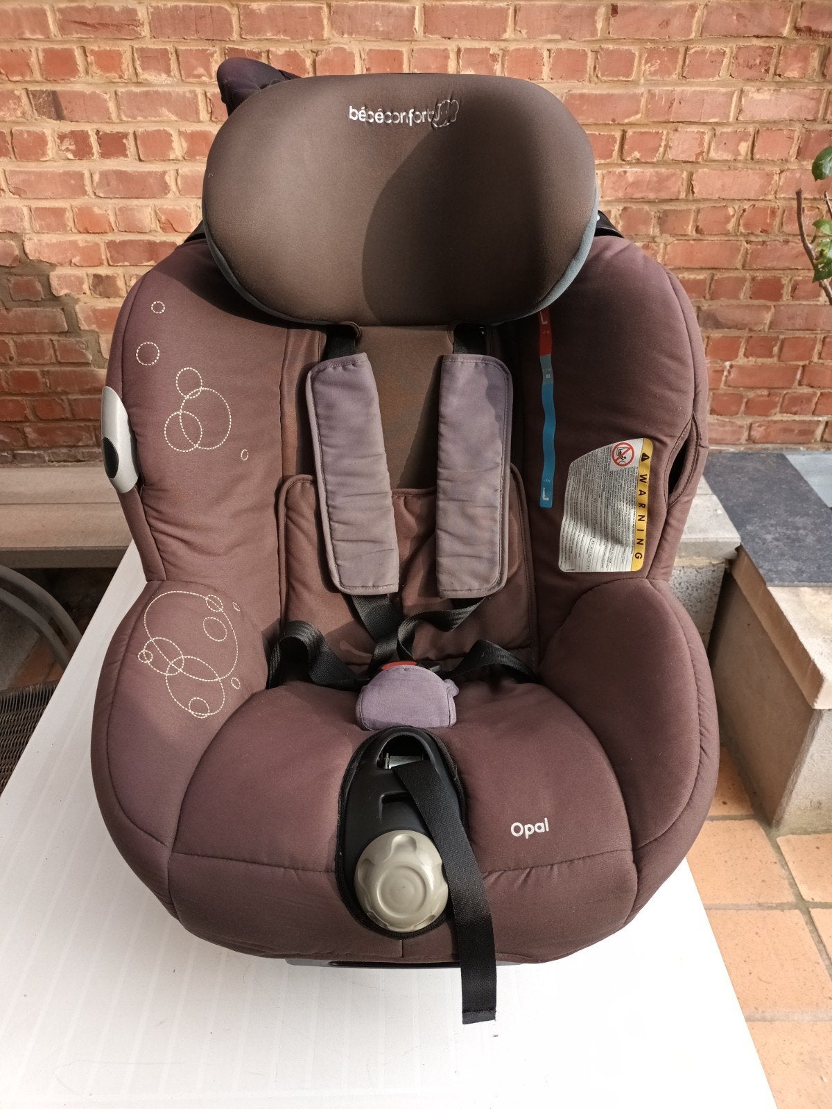 Siège auto Bébé Confort, Enlèvement