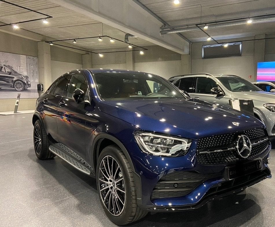 ( Snelle verkoop )GLC coupé 220, Auto's, Mercedes-Benz, Automaat, Euro 6, Blauw, Diesel